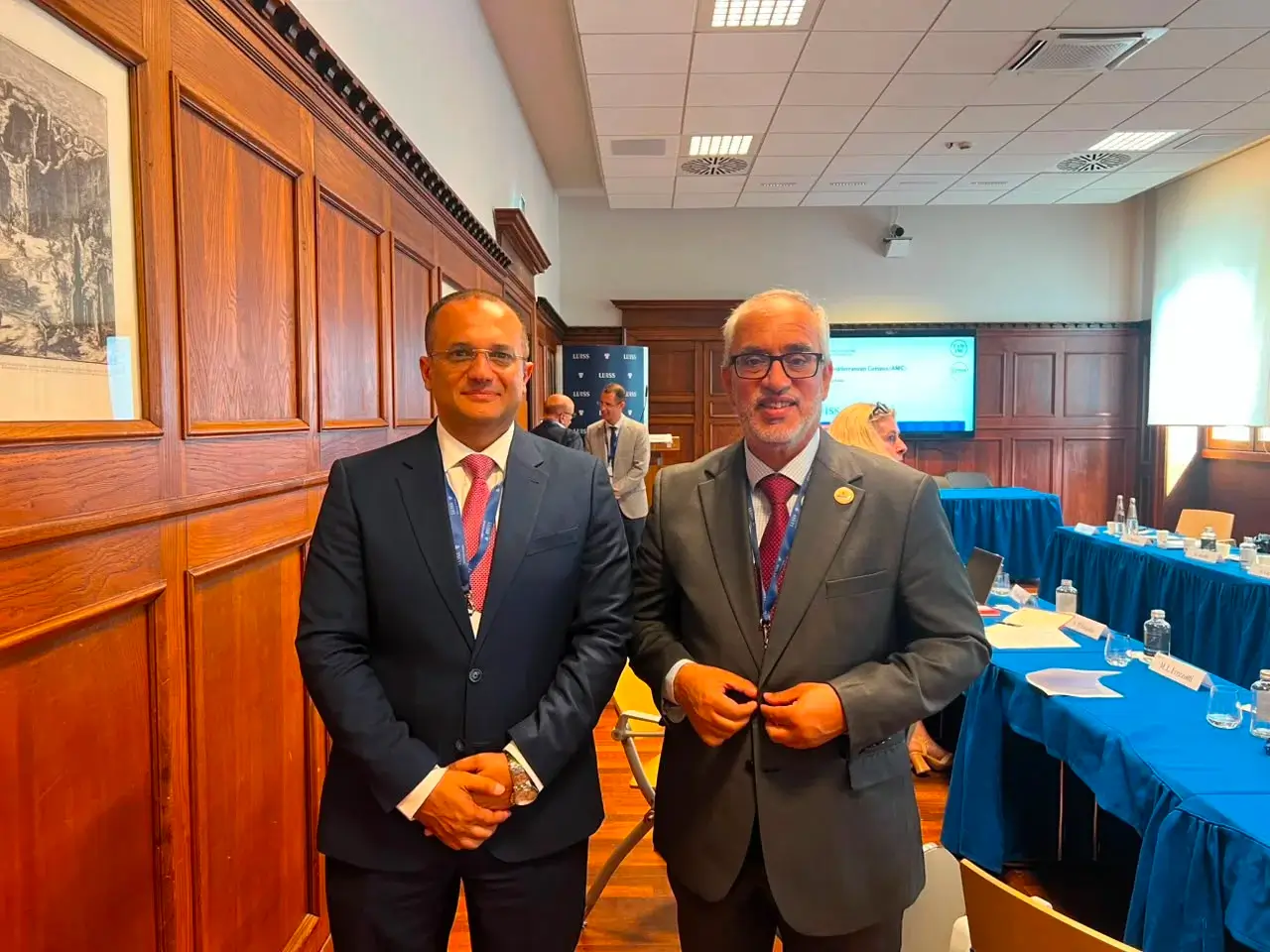 Rome: University President Participates